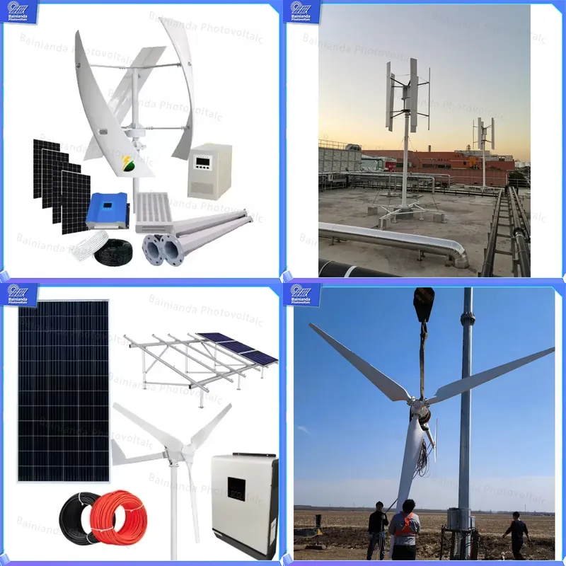 Renewable Energy Kit - 3KW 5KW 10KW Hybrid Wind-Solar-Energiesystem-Kit MPPT-Controller