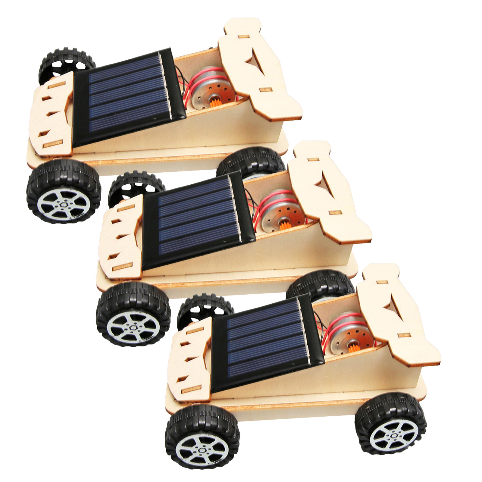 Renewable Energy For Kids - Solarbetriebenes Auto Wissenschaftsprojekt Montage-Experimentier-Set DIY für