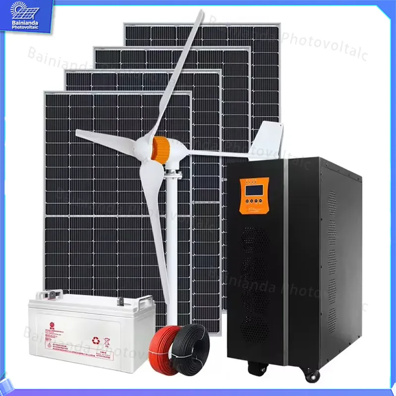 3KW 5KW 8KW Hybrid Wind-Solar- – Renewable Energy Kit Bewertung und Preis
