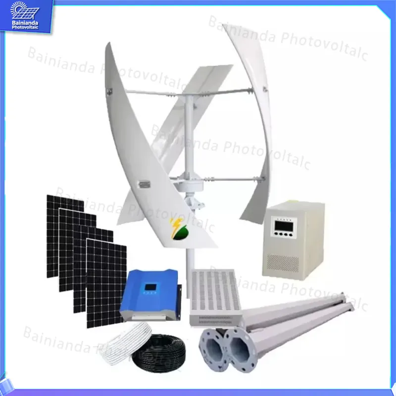 3KW 5KW 10KW Hybrid Wind-Solar – Renewable Energy Kit Bewertung und Preis