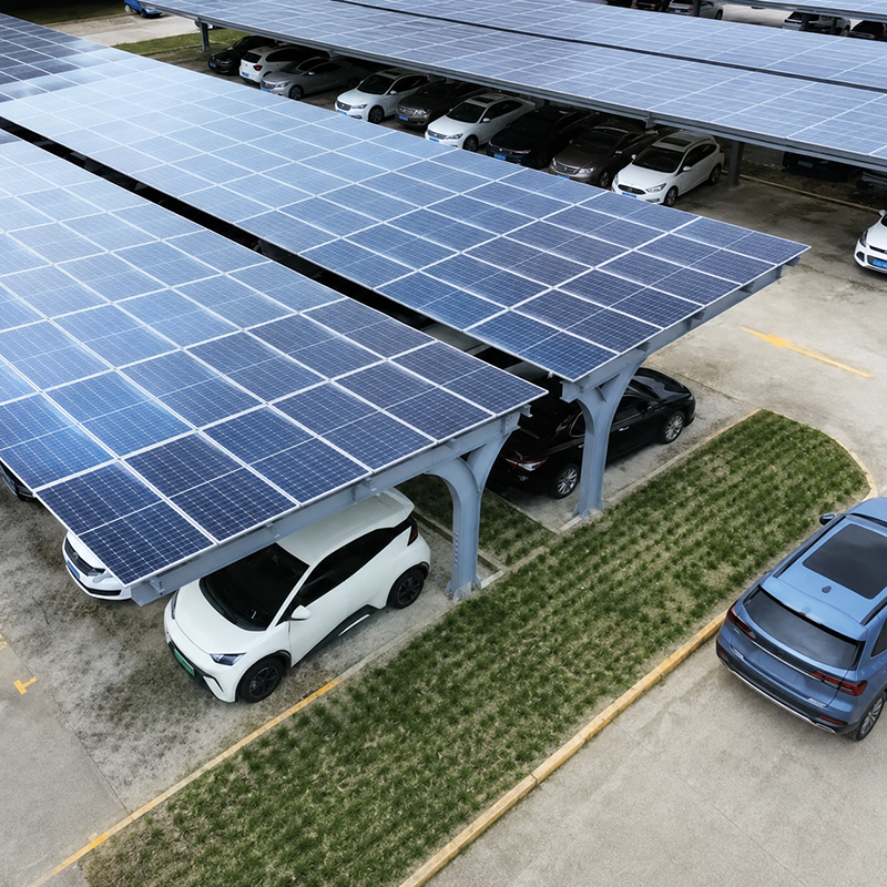 Einpolige Solar-Carport-PV-Mon – Renewable Energy Kit Bewertung und Preis